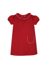 Remember Nguyen Gemma Knit Dress {Red}