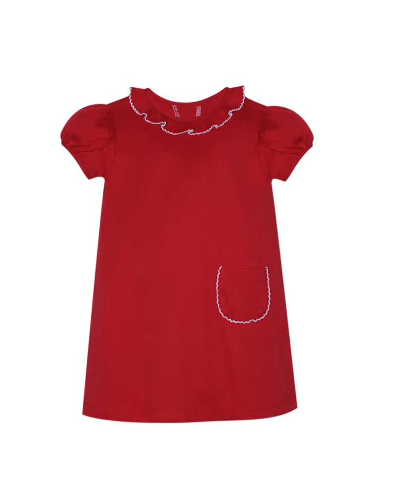 Remember Nguyen Gemma Knit Dress {Red}