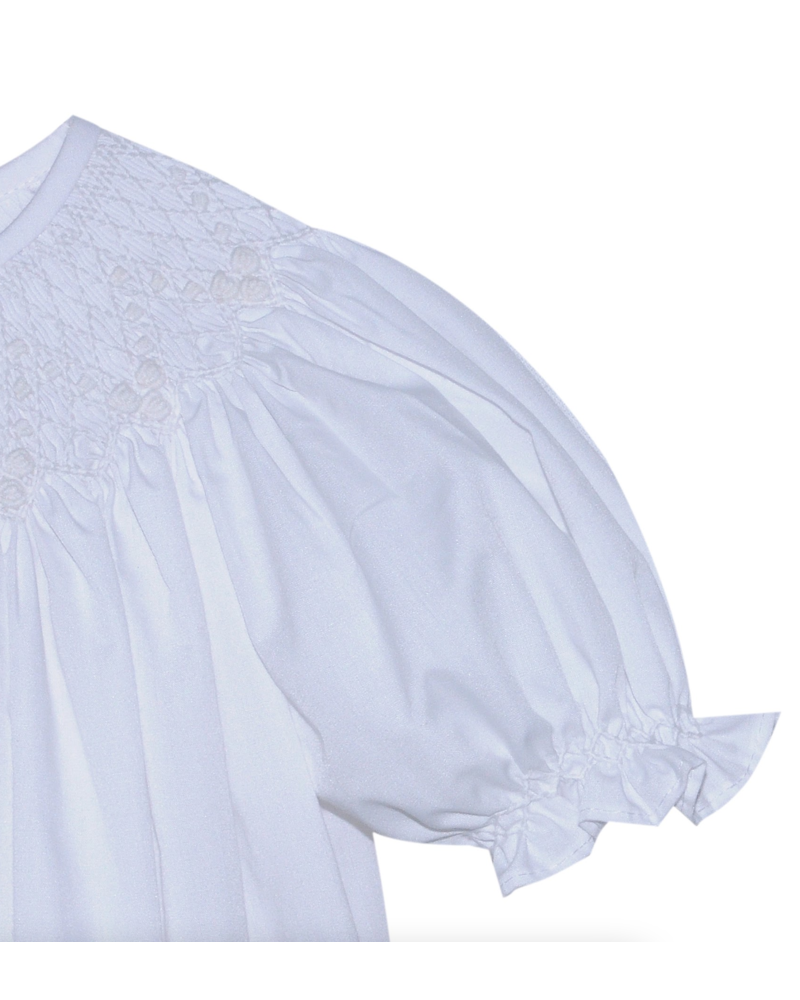 Remember Nguyen RN-BD106 Savannah Bishop Dress {White}