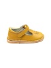 Angie Scalloped T-Strap MJ ~ Mustard
