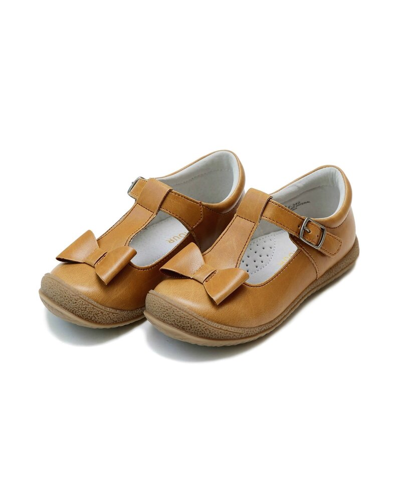 Emma Bow T-Strap MJ {Gold}