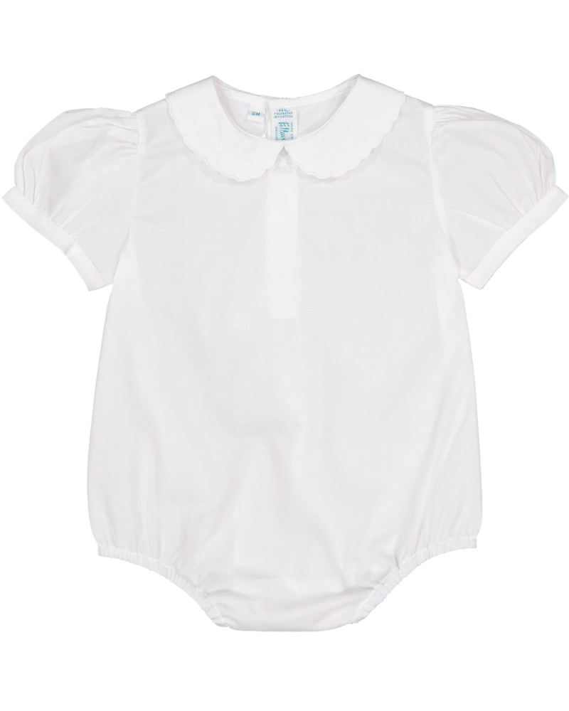 Feltman Brothers Girl Onesie Shirt {White}