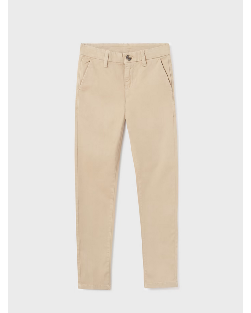 Mayoral Twill Basic Trouser {Khaki} Tween