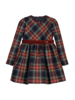 Mayoral Plaid Dress {Nvy/Red/Grn}
