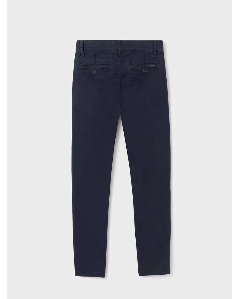 Mayoral Twill Basic Trouser {Navy} Tween