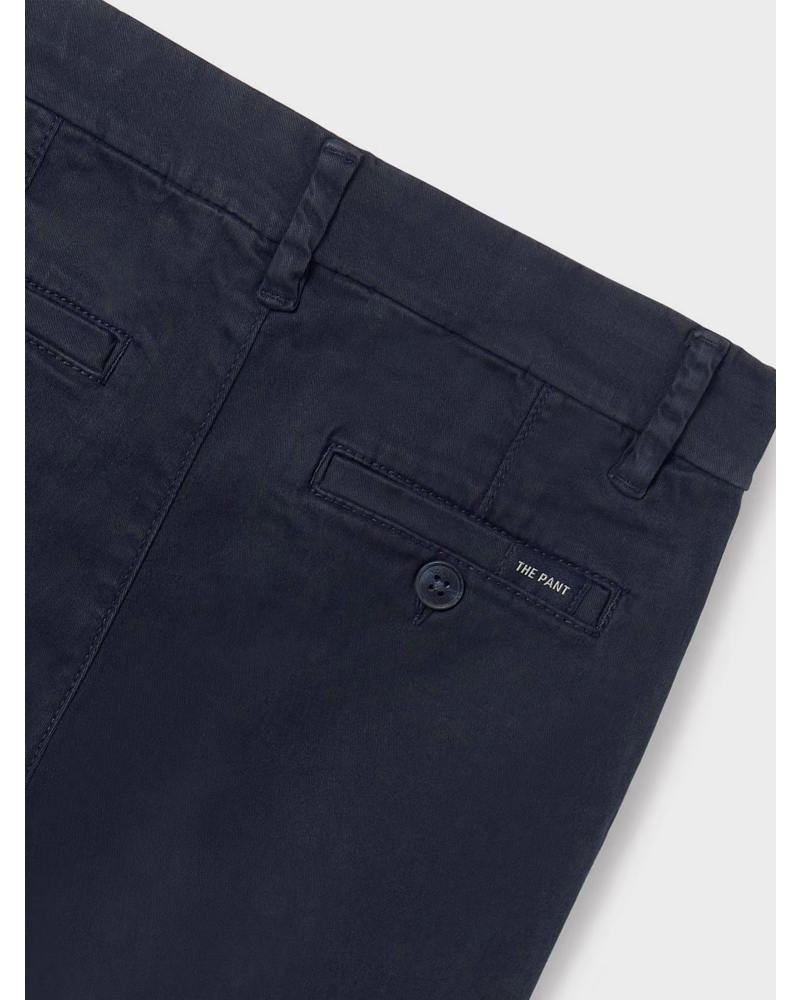 Mayoral Twill Basic Trouser {Navy} Tween