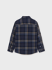 Mayoral Plaid Shirt {Nvy/Tan/Ryl} Tween