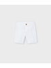 Mayoral Basic Twill Chino Shorts {White}