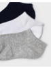 Mayoral 3Pc Ankle Sock Set {Nvy/Wht/Gray}