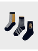 Mayoral 3 Pk Socks {Navy}