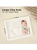KeaBabies Baby Handprint, Footprint Keepsake Frame {Alpine White}