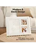 KeaBabies Baby Handprint, Footprint Keepsake Frame {Alpine White}