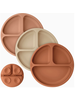KeaBabies 3-Pack Prep Suction Plates