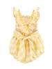 Sophie & Lucas Citrus Blooms Vintage Overall {Yellow}