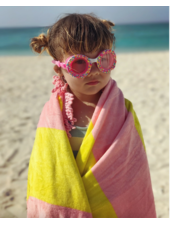 Bling2O Donut Sprinkle Kids Swim Goggle {Boston Creme Pink}