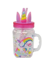 Hot Focus Inc. 408GD Mason Jar {Glow in the Dark Unicorn}