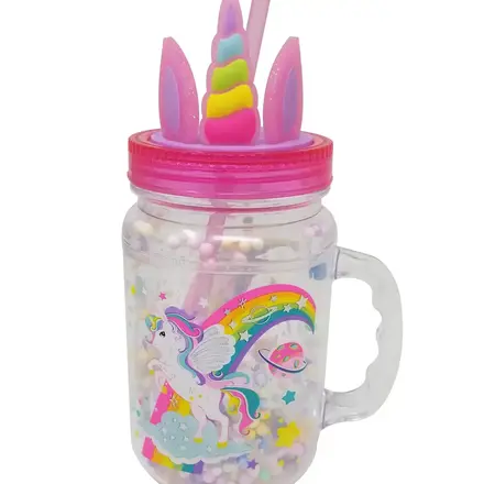 Hot Focus Inc. 408GD Mason Jar {Glow in the Dark Unicorn}