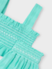 Mayoral Smocked Short Set {Aqua}