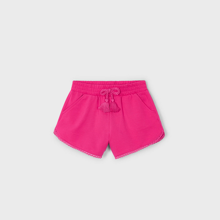 Mayoral Chenille Shorts {Magenta}