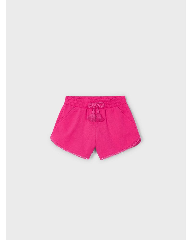 Mayoral Chenille Shorts {Magenta}