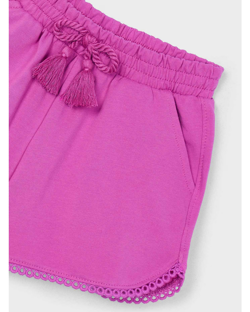 Mayoral Chenille Shorts {Orchid}