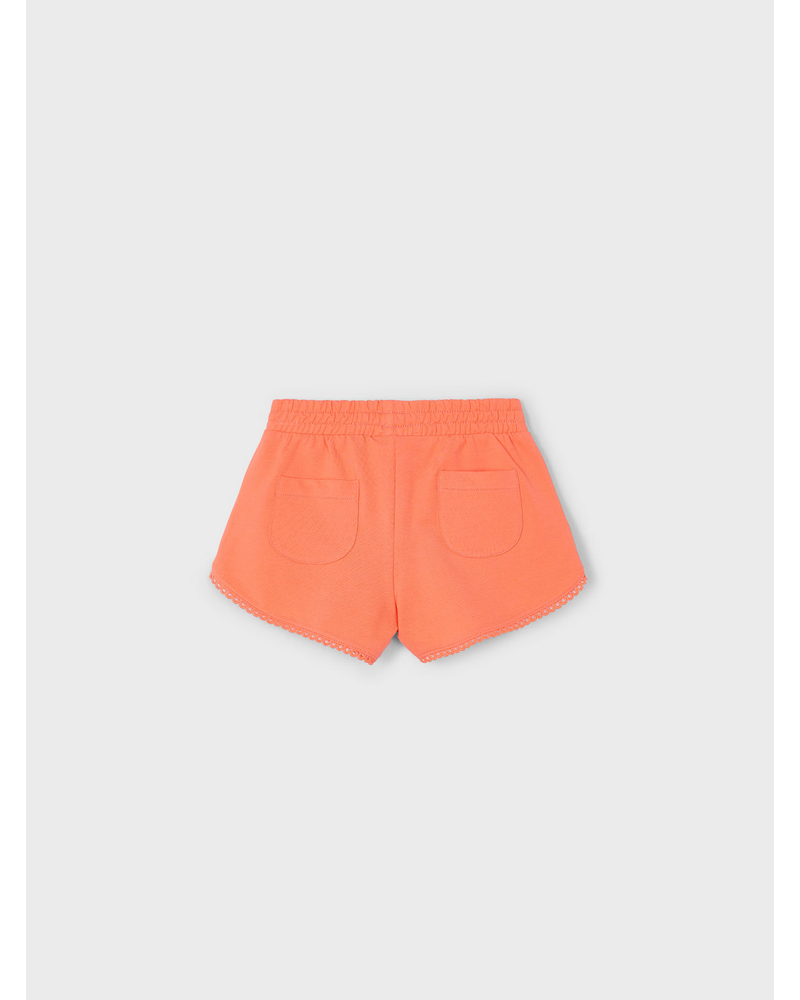 Mayoral Chenille Shorts {Tangerine}