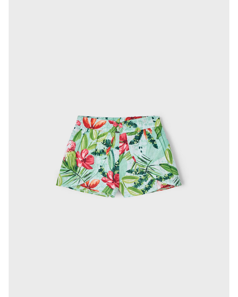 Mayoral Tropical Short Set {Aqua}