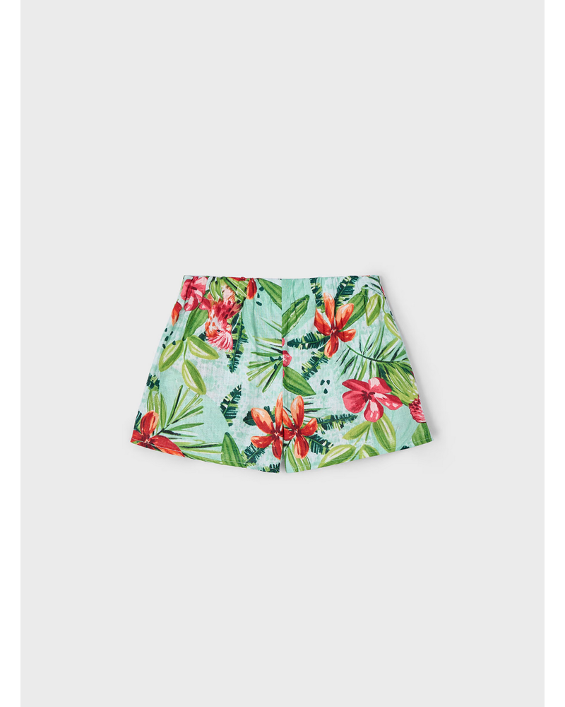 Mayoral Tropical Short Set {Aqua}