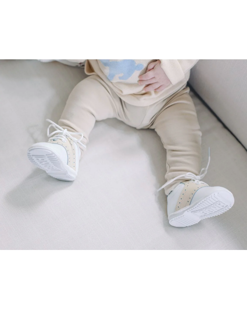 Austin Oxford {White/Beige}