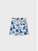 Mayoral Printed Short Set {Wht/Pearl}