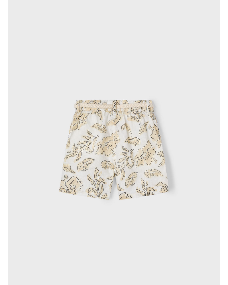 Mayoral Printed Short Set {Wht/Quartz}