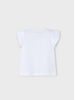 Mayoral Girlfriends Floral T-Shirt {White}