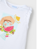 Mayoral Summer Watermelon Tank {White}