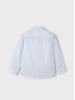Mayoral Pattern Shirt w/ Twill Pants {Light Blue/Royal}
