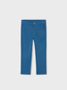 Mayoral Pattern Shirt w/ Twill Pants {Light Blue/Royal}