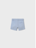 Mayoral Tropical Van Shirt w/ Short Set {White/Lt. Blue}
