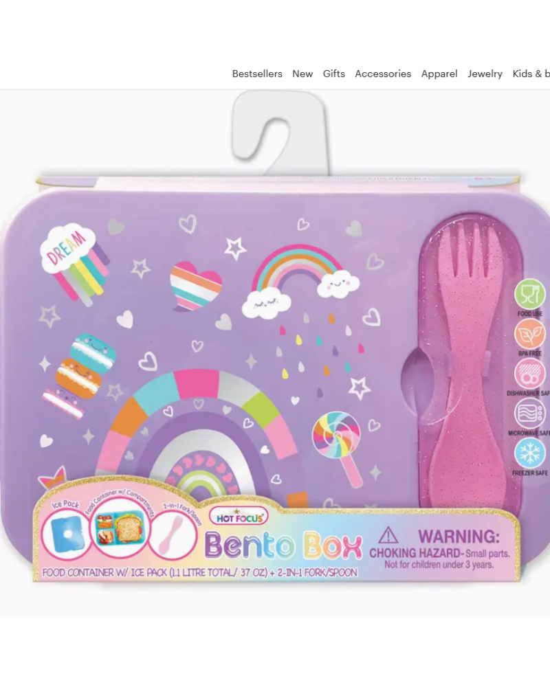 Hot Focus Inc. ALL in One Bento Box {Rainbow}