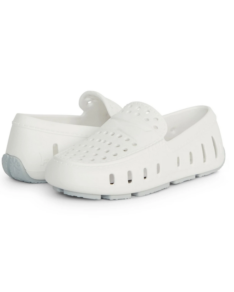Floafers Prodigy Driver {Bright White/Harbor Mist Gray}