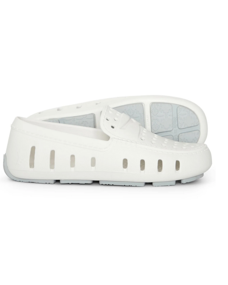 Floafers Prodigy Driver {Bright White/Harbor Mist Gray}