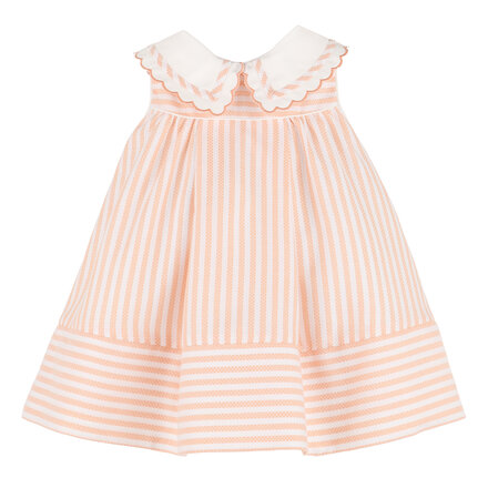 Sophie & Lucas Costal Classics Dress {Coral/Wht}