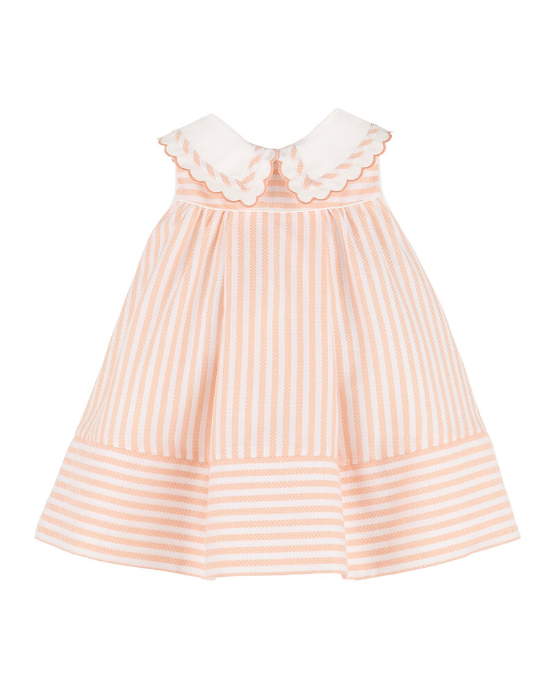 Sophie & Lucas Costal Classics Dress {Coral/Wht}