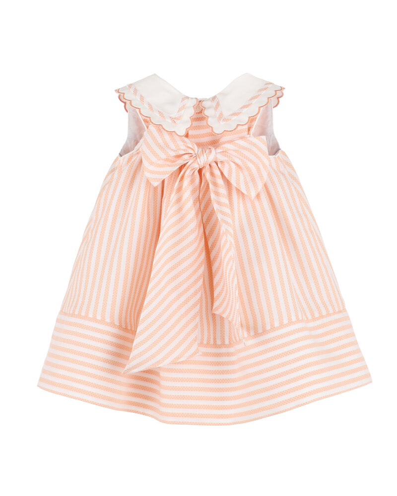 Sophie & Lucas Costal Classics Dress {Coral/Wht}