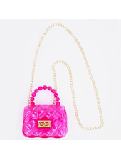 Sparkle Sisters Clear Jelly Purse {Hot Pink}