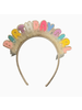 Sparkle Sisters Birthday Girl Headband {Gold}