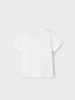 Mayoral Skateboard Shirt w/ Swim Trunk Set {White/Graphite}