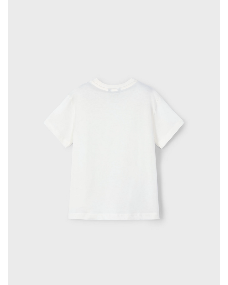 Mayoral Skateboard Shirt w/ Swim Trunk Set {White/Graphite}