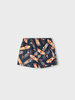 Mayoral Skateboard Shirt w/ Swim Trunk Set {White/Graphite}