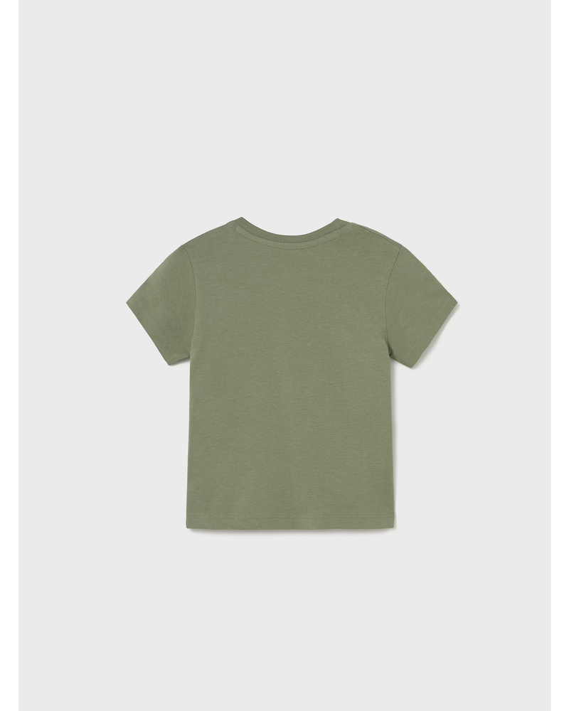 Mayoral Animal Shirt {Olive}