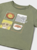 Mayoral Animal Shirt {Olive}