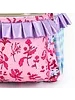 Sassy Kids Palace Floral Ruffle Backpack {Lavender/Pink}